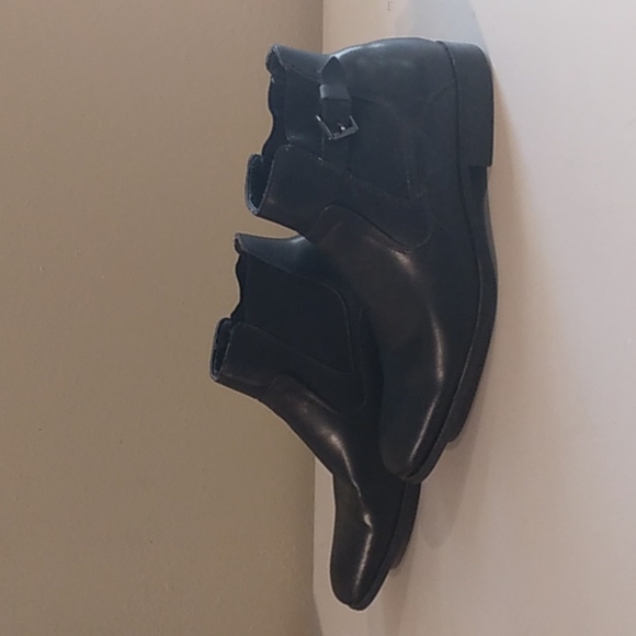 Vintage Guess Men's Square Tipped Black Ankle Boots - Picture 3 of 6